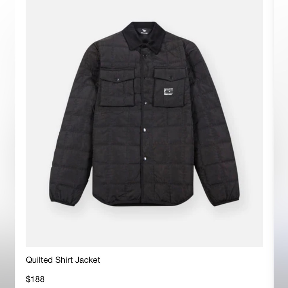 Paper Planes quilted jacket